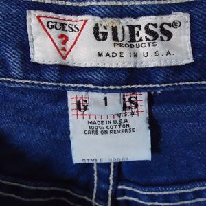 Vintage Guess USA Green Label Jean Shorts Women